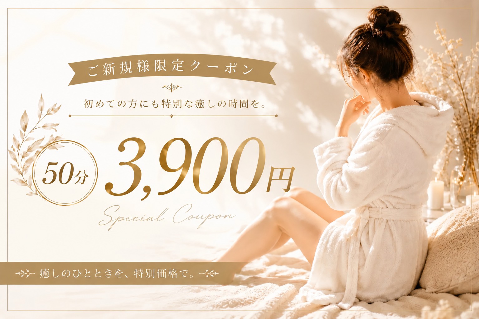 ご新規様限定3,9０0円プラン - 川崎のセクキャバTHIRD 公式 ｜厳選美女と贅沢な時間を
