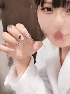 ネイルした